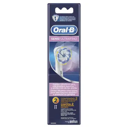 Imagem do produto Refil Escova Elétrica Oral-B Sensi Ultrafino c/ 2 unidades