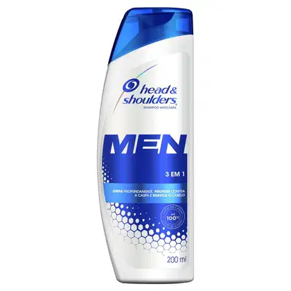 Imagem do produto Shampoo Head & Shoulders Men 3 em1 200ml