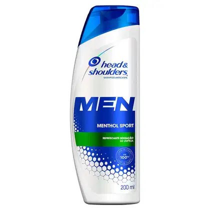 Imagem do produto Shampoo Head & Shoulders Men Menthol Sport 200ml