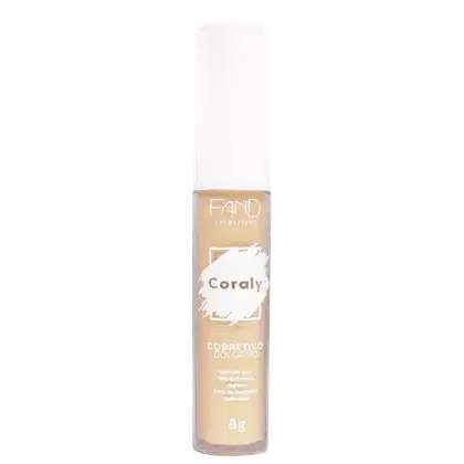 Corretivo Líquido Fand Cosméticos Coraly, 8g.