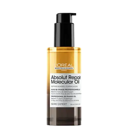 Imagem do produto L'Oréal Professionnel Absolut Repair Molecular Oil - Óleo Capilar Bifásico 90ml