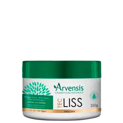 Máscara Capilar Tec Liss de Arvensis. Volumetria 250g