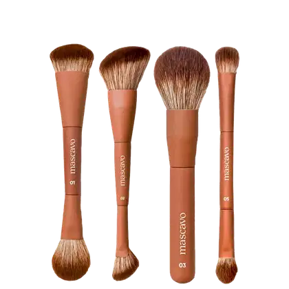 Imagem do produto Kit Mascavo Pro Series Pincel de Maquiagem 4 Produtos