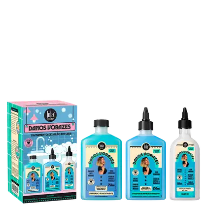 Imagem do produto Kit Lola From Rio Danos Vorazes Trio Care (3 Produtos)