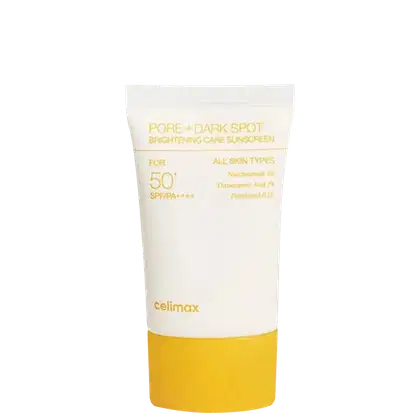 Imagem do produto Celimax Pore+ Dark Spot Brightening Care Sunscreen - Protetor Solar Iluminador  50ml