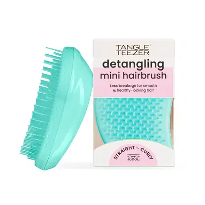 Imagem do produto Tangle Teezer The Original Mini Verde Água - Escova de Cabelo