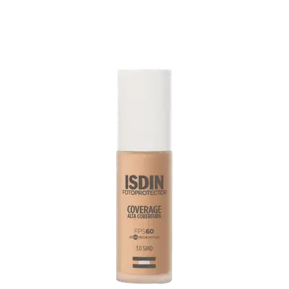 Imagem do produto Base Isdin FotoProtector Coverage FPS60 3.0 Sand Com 30g