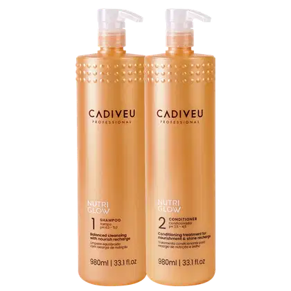 Imagem do produto Kit Cadiveu Professional Nutri Glow Salon Básico (2 Produtos)