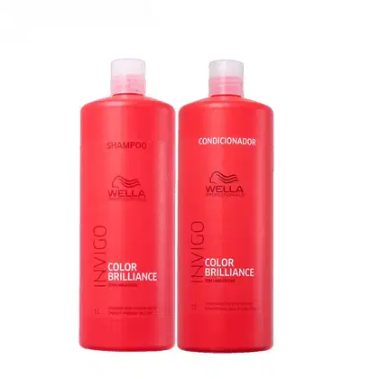 Imagem do produto Kit Wella Professionals Invigo Color Brilliance Duo Power Salon (2 Produtos)