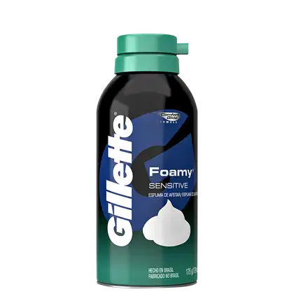 Imagem do produto Espuma de Barbear Gillette Foamy Sensitive 175g