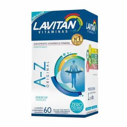 Imagem do produto Cimed Lavitan A-Z Original - Suplemento Vitamínico (60 Cápsulas)