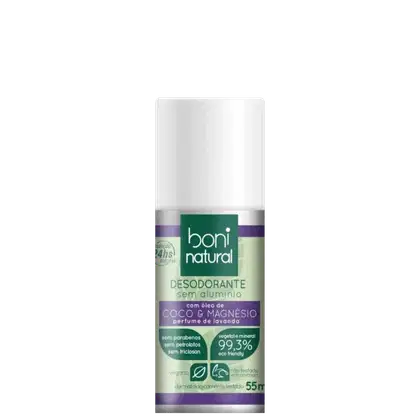 Imagem do produto Desodorante Roll-On Boni Natural Coco e Magnésio 55ml