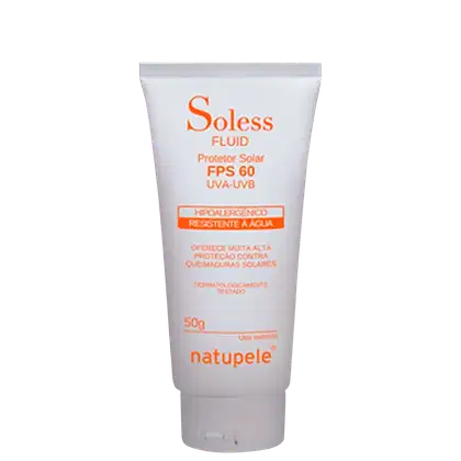 Imagem do produto Natupele Soless Fluído FPS60 - Protetor Solar 50g