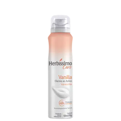 Imagem do produto Herbíssimo Care Vanilla Antitranspirante - Desodorante Aerossol 150ml