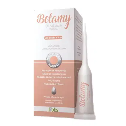 Imagem do produto Libbs Belamy - Gel Hidratante Vaginal 8x2,5g