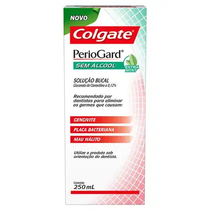 Imagem do produto Colgate PerioGard Extra Mint - Enxaguante Bucal 250ml