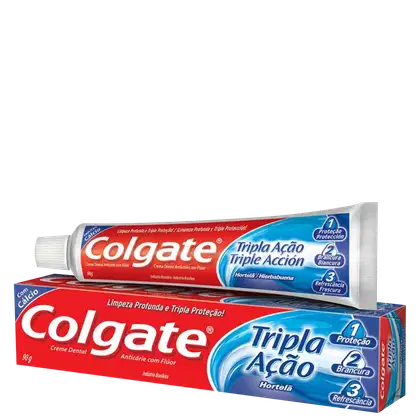 Imagem do produto Colgate Tripla Ação Hortelã - Creme Dental 90g