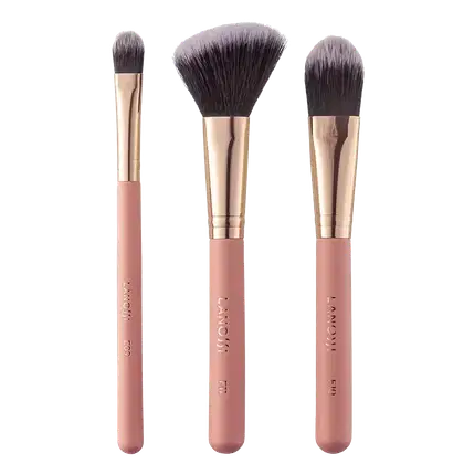 Imagem do produto Kit de Pincéis Lanossi Rose Gold - 3 unidades