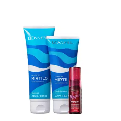 Imagem do produto Kit Lowell Extrato de Mirtilo + Keeping Liss (3 Produtos)