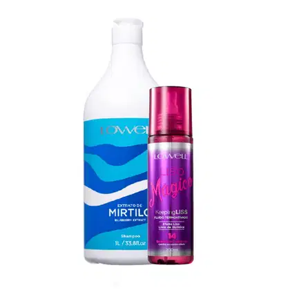 Imagem do produto Kit Lowell Extrato de Mirtilo Salon Limpeza Termoativada (2 Produtos)