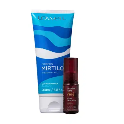 Imagem do produto Kit Lowell Extrato de Mirtilo Hidratação Nutritiva (2 Produtos)