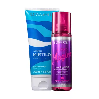 Imagem do produto Kit Lowell Extrato de Mirtilo Hidratação Termoativada (2 Produtos)