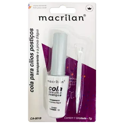 Imagem do produto Macrilan Transparente - Cola para Cílios Postiços 7g