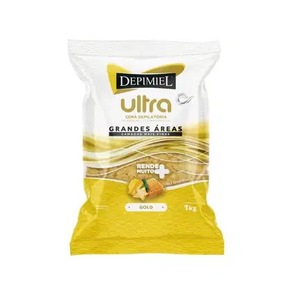 Imagem do produto Depimiel Ultra Gold - Cera Depilatória em Pérolas 1Kg