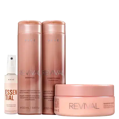 Imagem do produto Kit Braé Essential Hair Repair Revival (4 Produtos)