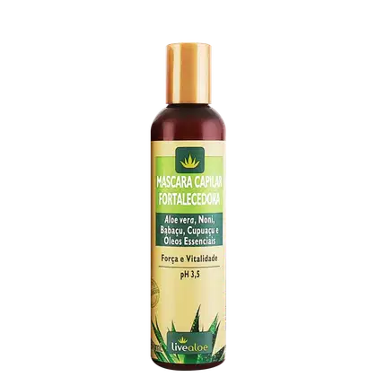 Imagem do produto Livealoe Aloe Vera - Máscara Capilar Fortalecedora 200ml
