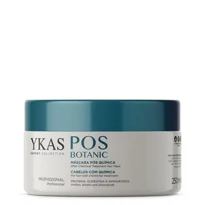 Imagem do produto YKAS Botanic Pós Química - Máscara Capilar 250ml