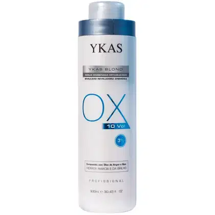 Imagem do produto YKAS Blond OX 3% - Emulsão Reveladora 10 Volumes 900ml