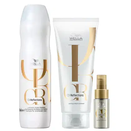 Imagem do produto Kit Wella Professionals Oil Reflections Light Trio (3 Produtos)