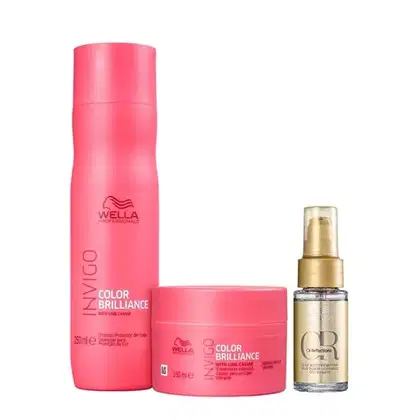Imagem do produto Kit Wella Professionals Invigo Color Brilliance & Oil Reflections (3 Produtos)