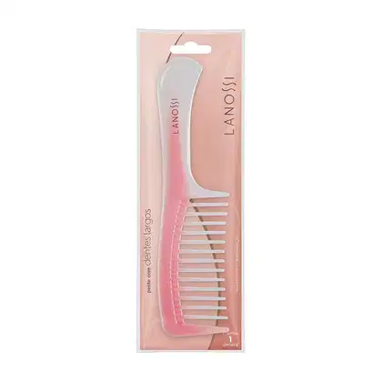 Imagem do produto Lanossi Rosé Dentes Largos - Pente de Cabelo