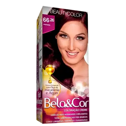 Imagem do produto BeautyColor Bela&Cor 66.26 Marsala - Tintura 45g