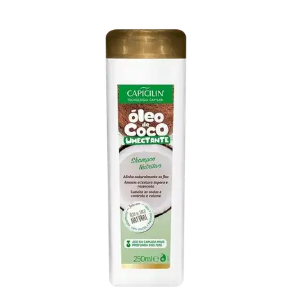 Imagem do produto Capicilin Óleo de Coco Umectante - Shampoo Nutritivo 250ml