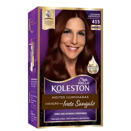 Imagem do produto Koleston Noites Iluminadas 415 Castanho Crepúsculo - Coloração Permanente 125ml