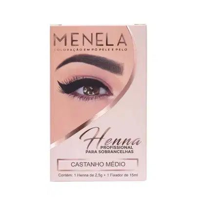 Imagem do produto Menela Castanho Médio - Henna para Sobrancelha 2,5g