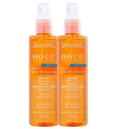 Imagem do produto Kit Payot Vitamina C Tônico Double (2 Unidades)
