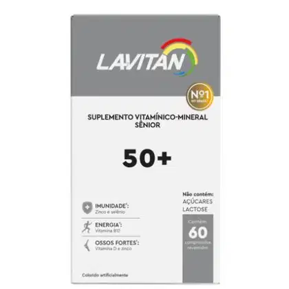 Imagem do produto Lavitan 50+ - Suplemento Vitamínico (60 Comprimidos)