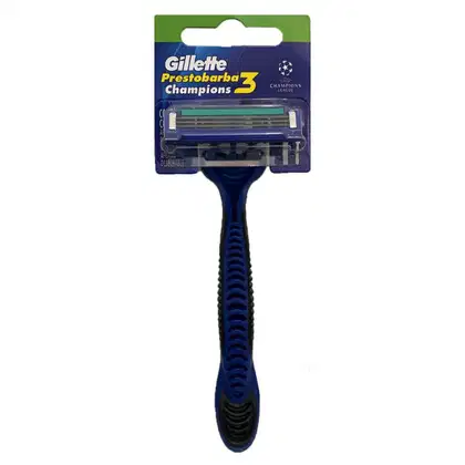 Imagem do produto Aparelho Prestobarba Gillette Champions 3 com 1 Unidade