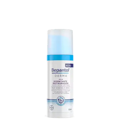 Imagem do produto Bepantol Derma Restaurador Noturno - Hidratante Facial 50ml