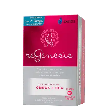 Imagem do produto Exeltis Regenesis Basic Ômega 3 - Suplemento Alimentar (60 Cápsulas)
