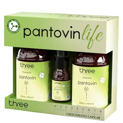 Imagem do produto Kit Three Therapy Pantovin Life (3 Produtos)