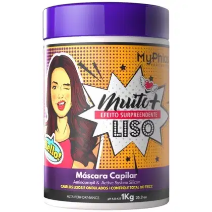 Imagem do produto MyPhios Professional Muito Mais Liso - Máscara Capilar 1kg
