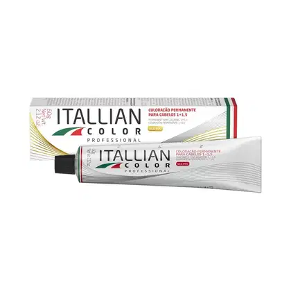 Imagem do produto Itallian Color Professional 8.17 Louro Claro Marrom Frio - Coloração Permanente 60g