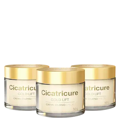 Imagem do produto Kit Cicatricure Gold Lift Diurno - Creme Redutor de Linhas (3 Unidades)