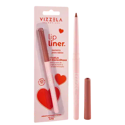 Imagem do produto Vizzela Cosméticos Lipliner 07 Maravilhosa - Lapiseira Labial 0,24g