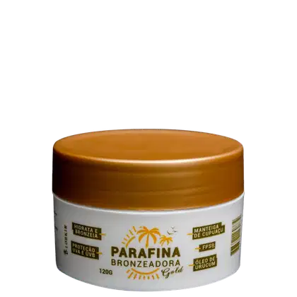 Imagem do produto Lorkin Parafina Bronzeadora Gold FPS 8 - Bronzeador Corporal 120g
